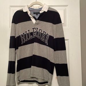 xs unisex hilfiger rugby